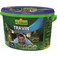 Trávníkové hnojivo s účinkem proti plevelům Floria Travin 8 kg