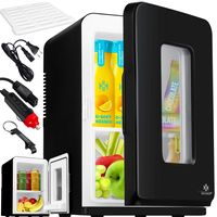 Focket Mini-Kühlschrank für Schlafzimmer, 8 L Hautpflege-Kühlschrank  Kompakter Kühlschrank, Kühler und Wärmer Kleiner Kühlschrank, Tragbarer  Kühler und Wärmer mit Licht für Lebensmittel : : Elektro-Großgeräte