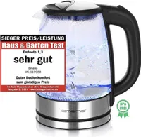 Emerio WK-119988 Glas-Wasserkocher 1,7 Liter