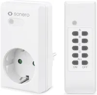 SONERO Funksteckdosen-Set S-RCS201, Indoor