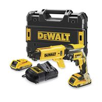 DeWALT DCF620D2K-QW - Wkrętarka do suchej zabudowy - akumulatorowa - gniazdo 1/4 cala - 30 N-m - 2 akumulatory