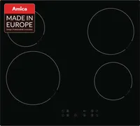 Amica Autarkes Glaskeramikkochfeld 60 cm rahmenlos flächenbündig KMC7B44500C