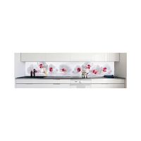 Küchenrückwand Orchideen Bunt Premium Hart-PVC 0,4 mm selbstklebend 