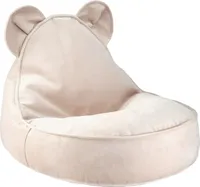 Wigiwama Bear Beanbag / Sitzsack Bär, Farbe:Dusty Beige