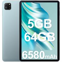 OSCAL Pad 60 Tablet 10 Zoll, 5GB RAM+64GB ROM (1TB erweiterbar) Gaming-Tablet, 6580mAh Akku, HD IPS-Bildschirm, Android, WiFi, Bluetooth 4.1, Blau
