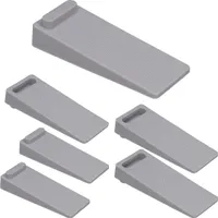relaxdays Türstopper Keil 6er Set