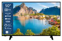 Telefunken D50U550X1CW 50 Zoll Fernseher/Smart TV (4K UHD, HDR Dolby Vision, LED, Triple-Tuner, WLAN, Bluetooth, Alexa Built-in) - inkl. 6 Monate HD+ [2022]