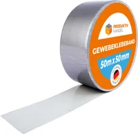 Gewebeband silber 50 mm x 50 m Panzertape