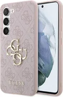 Guess Guhcs23S4Gmgpi S23 S911 Růžové/Růžové Pevné Pouzdro 4G Big Metal Logo