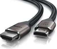 Primewire 8k HDMI Kabel 2.1 UHD II, 8k @ 120 Hz mit DSC, 7680 x 4320, 2k 4k Ethernet, HDR eARC VRR ALLM, kompatibel zu Blu Ray PS4 PS5 - 1 m