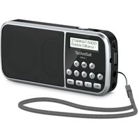 TechniSat VIOLA 3 Radio (FM, UKW, RDS, DAB, DAB+) Taschenlampe Digitale Anzeige