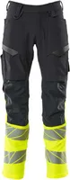 Mascot Hose mit Knietaschen Accelerate Safe 19879, Farbe:schwarzblau/hi-vis gelb, Größe:C51