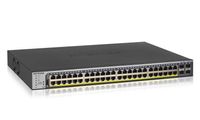 Netgear GS752TP - Managed - L2/L3/L4 - Gigabit Ethernet (10/100/1000) - Power over Ethernet (PoE) - Rack-Einbau - 1U