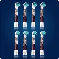 Oral B Kids Frozen Austausch Der Elektrischen Zahnbürste 8 Einheiten Durchsichtig  Durchsichtig One Size