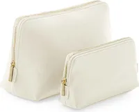 BagBase BG751 | Boutique Accessory Case, M (18 x 11 x 4,5 cm) - Farbe: Oyster - Größe: M (18 x 11 x 4,5 cm)