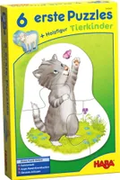 6 erste Puzzles - Tierkinder
