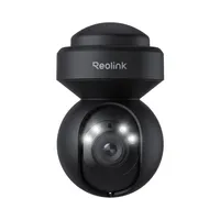 Reolink E1 Outdoor, 2K+ 5MP PTZ 2.4/5G WiFi Überwachungskamera Außen, Personen-/Fahrzeug-/Tiererkennung, Auto-Tracking, Zoom, Farbnachtsicht, Schwarz