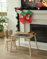 Skye Decor, Bunny One Chair Set - Brown, Kindertische, Kindertischset, Braun, MDF, 50 x 60 x 45 cm