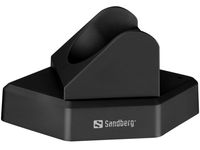 Sandberg Bluetooth-Büro-Headset Pro+ Bluetooth-Büro-Headset, 126-18 (Bluetooth-Büro-Headset Pro+, Headset, Kopfbügel, Büro/Anrufzentrale, Schwarz, Binaural, Lautstärke +, Lautstärke)