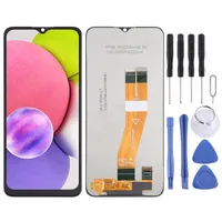 Für Samsung Galaxy A03S SM-A037 Display Full LCD ohne Rahmen Einheit Touch Reparatur Schwarz