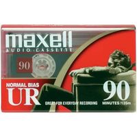 MAXELL Audiokassette UR-90 5er Pack