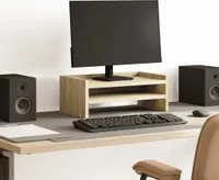 vidaXL Podstawa pod monitor dąb sonoma 42x24x16 cm Materiał drewnopochodny