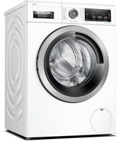 Bosch WAV28K43 Serie 8 Waschmaschine Frontlader / A / 48 kWh/100 Waschzyklen / 1400 UpM / 9 kg / Weiß / i-Dos / 4D Wash System / Automatik-Programme / Home Connect