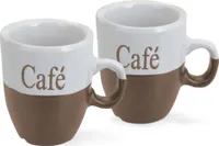 Koopman Sada porcelánových šálok na kávu 150 ml - 2 ks