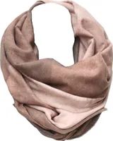 Glamexx24 XXL Schal Kuschelige, warme und wunderschöne Damen Poncho 3 farbig oder Unifarbe Schal Oversized Deckenschal-Farbe: Braun