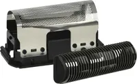 vhbw 1x Klingenblock, 1x Scherfolie mit Rahmen kompatibel mit Braun Synchron 5533 Rasierer - Kombipack Schwarz Silber