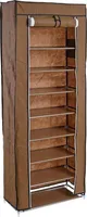 Schuhregal Faltregal Schuhschrank Stoffschrank Schuhablage Schuhständer Braun