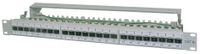 DIGITUS 19" Patch Panel Kat.6A (tief) 24 x RJ45 1 HE