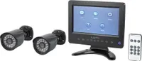 Sygonix SY-4600588 2-kanałowy zestaw kamer do monitoringu AHD z 2 kamerami 1280 x 720 pikseli (SY-4600588)