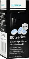 SIEMENS TZ80002 3 Stück Entkalkungstabletten für alle EQ + surpresso Kaffeevollautomaten