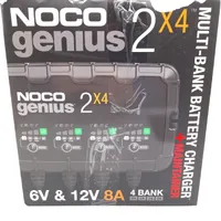 Ładowarka akumulatorów Noco Genius 2x4 6/12V 2A