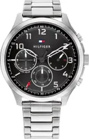 Tommy Hilfiger Asher Herren Multi Zifferblatt Uhr - Schwarz | 1791852