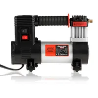 HEYNER® Auto Kompressor elektrische Luftpumpe minikompressor 10 bar 12V LED  Beleuchtung