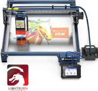 SCULPFUN S30 PRO MAX Graviermaschine mit Lightburn Core Lizenzschlüssel, TS1 Offline-Touchscreen und Automatisch Kontrolle Air Assist