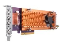 QNAP QM2-4P-384 - PCIe - PCIe - PCIe 3.0 - Aktiv - 1 Lüfter - 68,9 mm