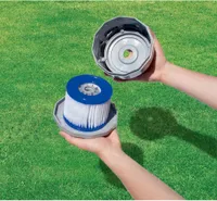 Bestway Filterkartuschen für Lay-Z-Spa Whirlpools 2 Stk. 58323