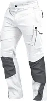 Bundhose-Flex-Line Weiß/Grau, Gr. 50 (290 g) Leibwächter FLEXH2450