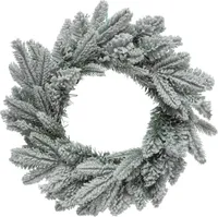 Weihnachtskranz, Tannenzweige mit Schnee, Ø 40 cm