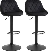 Homcom HOMCOM Höhenverstellbares Barhocker-Set 835-502V02