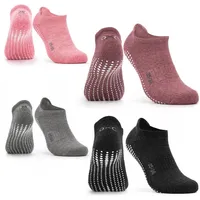 3 Paar Premium Yoga-Socken Damenrutschfest