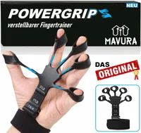 POWERGRIP Handtrainer Kraftgreifer Fingertrainer Unterarmtrainer verstellbar