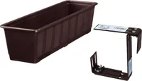 Blumenkasten STANDARD mit passendem Halter