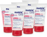 numis med Schrundensalbe mit 25% Urea - Hautberuhigende Schrunden Fusscreme für rissige & stark verhornte Füße 6x 50 ml