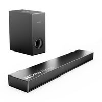 ULTIMEA Nova S50 - Dolby Atmos Soundbars für TV Geräte, BassMX, 3D Surround Sound System für TV-Lautsprecher, 2.1 Soundbar TV mit Subwoofer
