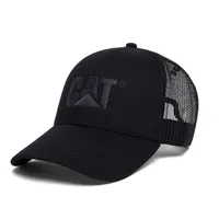 CAT Trucker Cap Logo Mesh schwarz