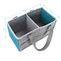 Reise-Filztasche Hochwertige Aufbewahrungstasche für Tonies Box Starter Set Zubehör (Blau)